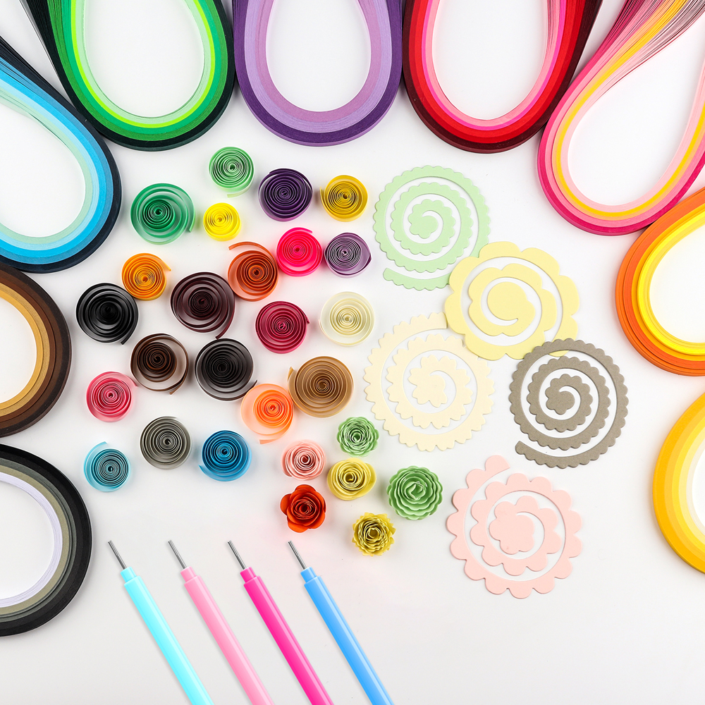 Colorful 100pcs/pack Quilling  - đánh giá và giá Quilling Paper Strips