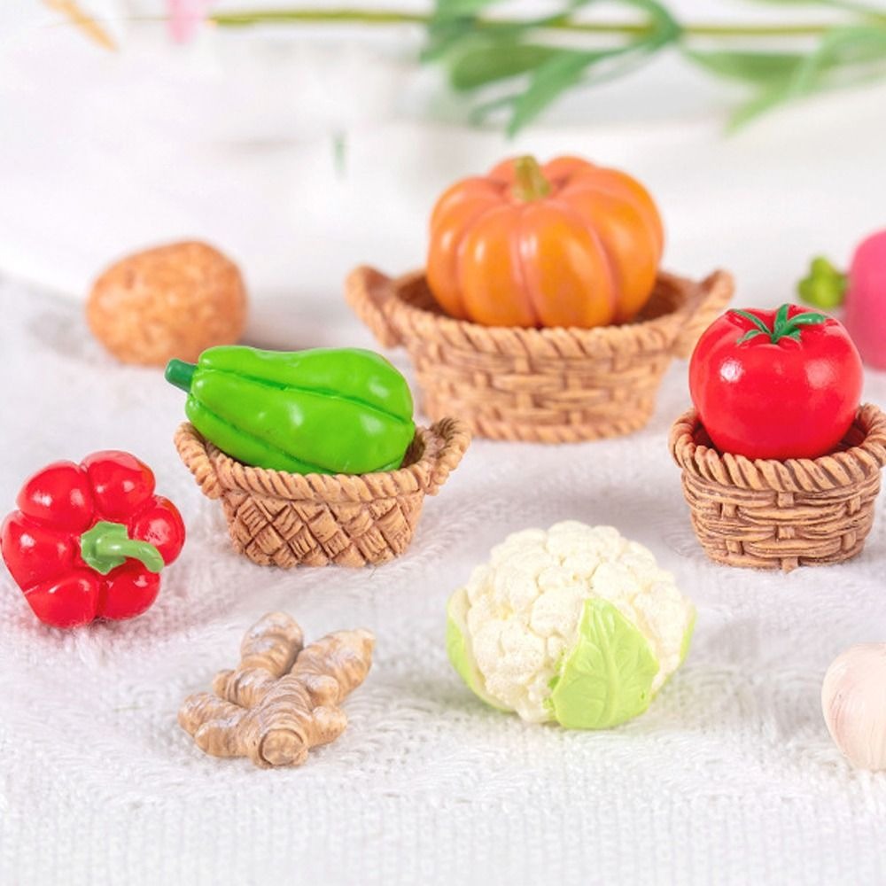 Cute Vegetable Figurines Minia - đánh giá và giá Art And Craft Vegetable