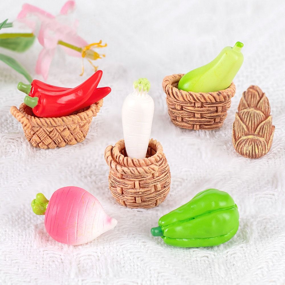 Cute Vegetable Figurines Minia - đánh giá và giá Art And Craft Vegetable