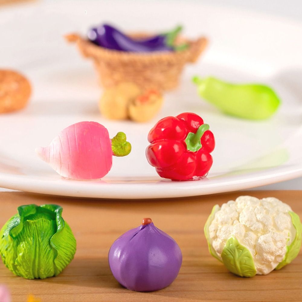 Cute Vegetable Figurines Minia - đánh giá và giá Art And Craft Vegetable