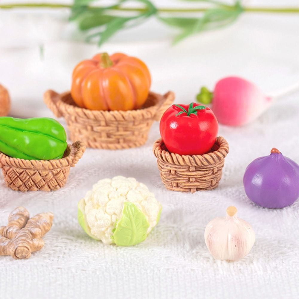 Cute Vegetable Figurines Minia - đánh giá và giá Art And Craft Vegetable