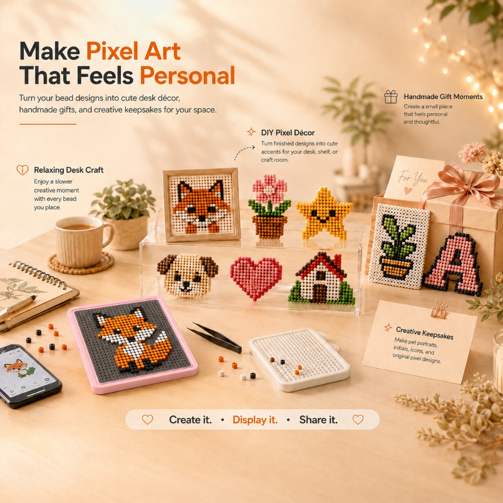 LED Smart Fuse Bead Pegboard,  - đánh giá và giá Art Craft Kits