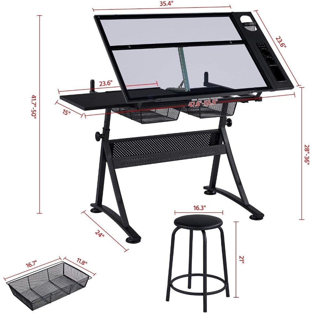 Height Adjustable Drafting Tab - đánh giá và giá Art & Craft Toys For Kids