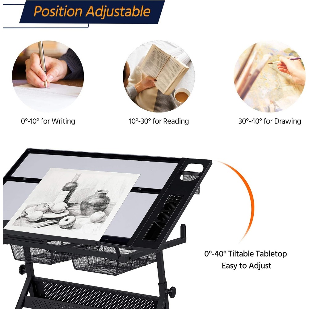 Height Adjustable Drafting Tab - đánh giá và giá Art & Craft Toys For Kids