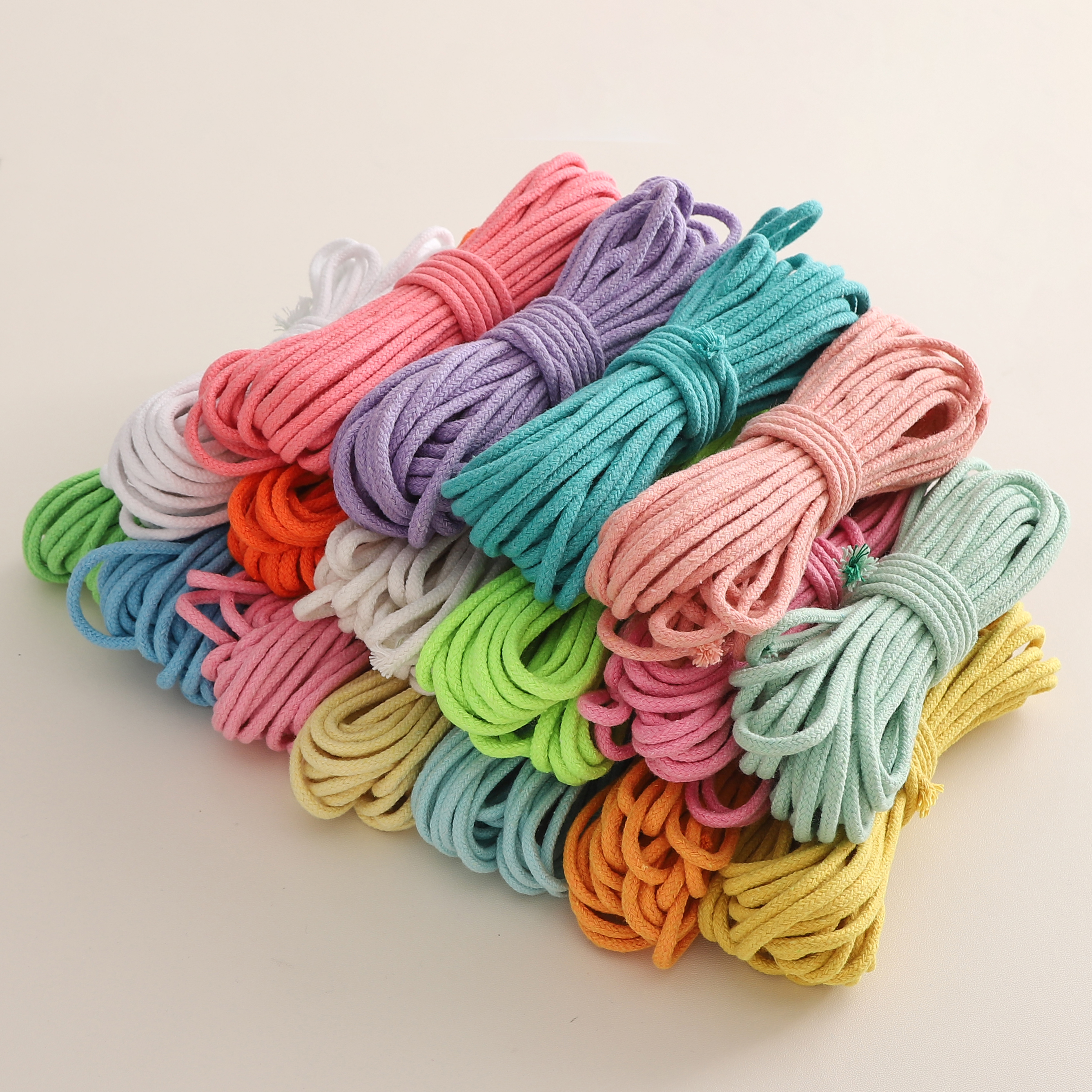 10Meters/Lot 3mm Colorful Brai - đánh giá và giá Macrame Cord Cotton