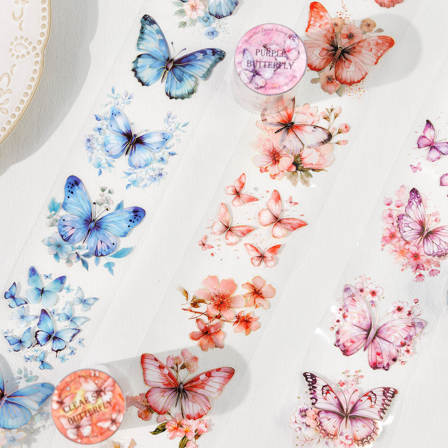 4-Roll Set - Butterfly Themed  - đánh giá và giá Art Craft Using Paper