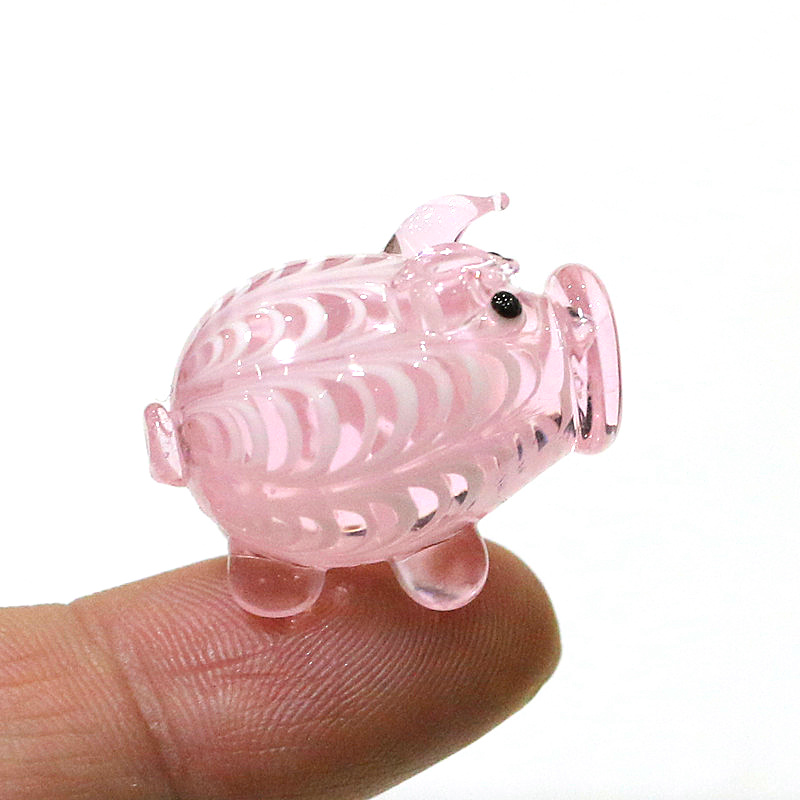 Murano Glass Pig Mini Figurine - đánh giá và giá Craft And Art Difference