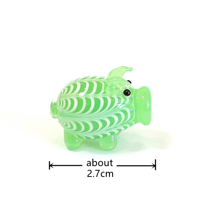 Murano Glass Pig Mini Figurine - đánh giá và giá Craft And Art Difference