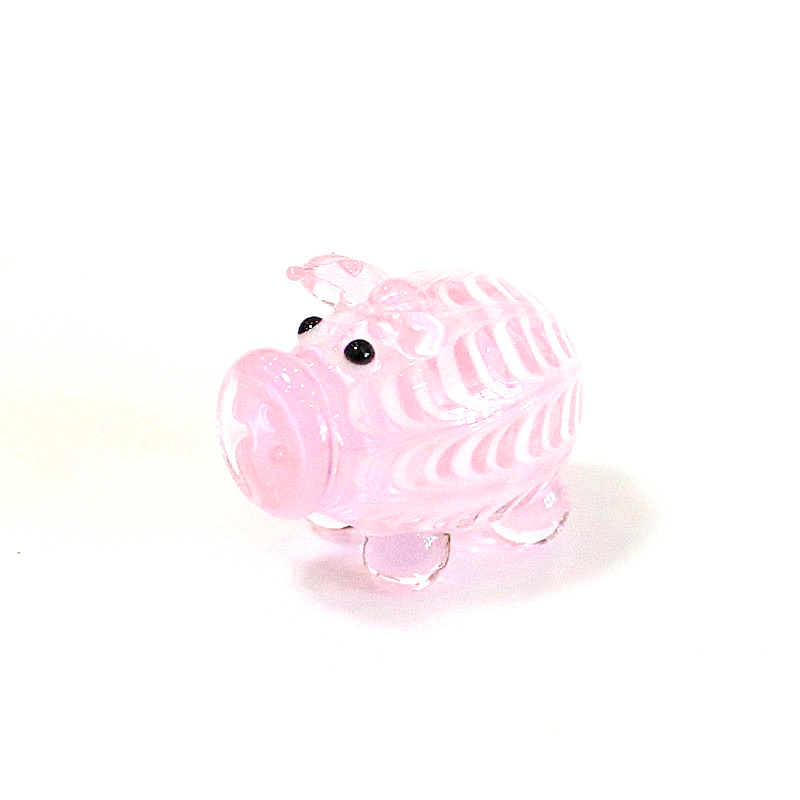 Murano Glass Pig Mini Figurine - đánh giá và giá Craft And Art Difference