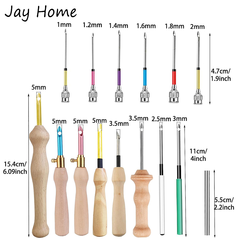 Punch Needle Kit Wooden Embroi - đánh giá và giá Punch Needle Kit