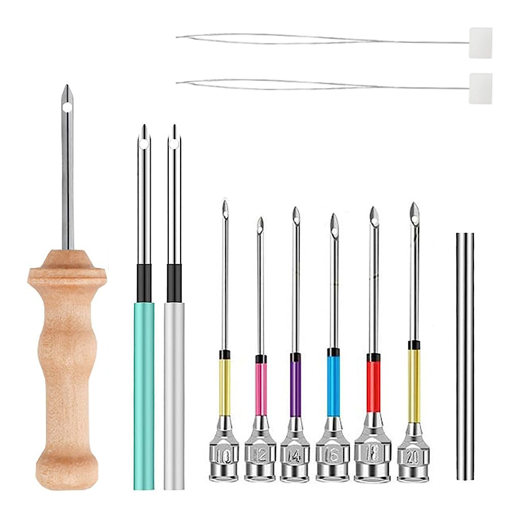 Punch Needle Kit Wooden Embroi - đánh giá và giá Punch Needle Kit