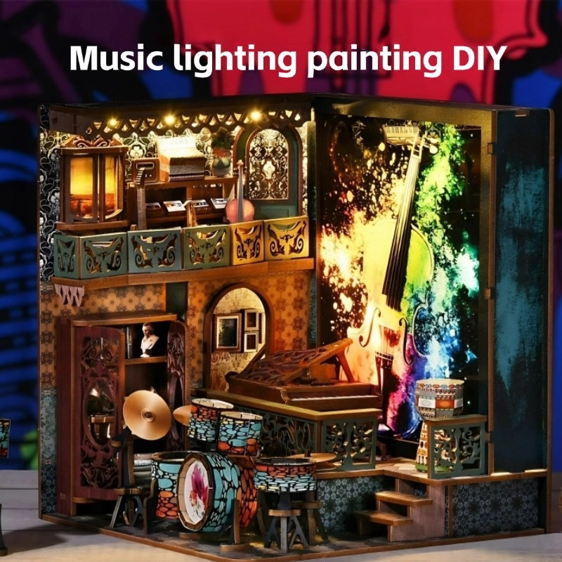 Musical Notes Light Box DIY, 3 - đánh giá và giá Art Craft Night
