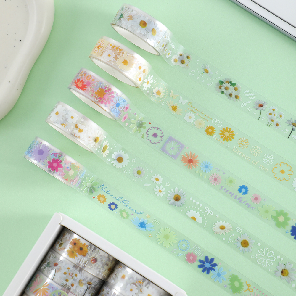 10 Rolls Daisy PET Masking Tap - đánh giá và giá Art Craft Kits
