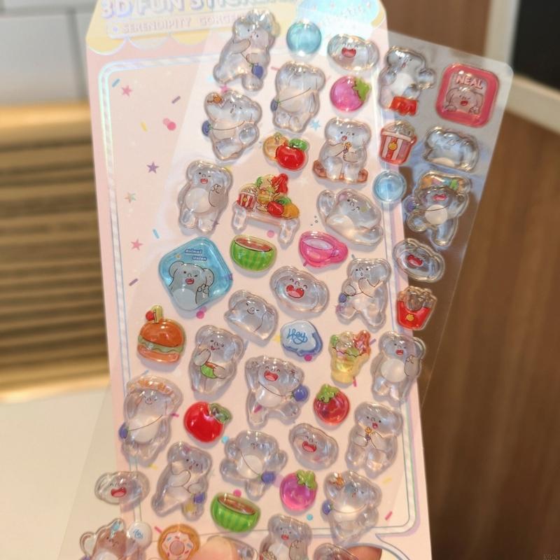 Embossed Animal Sticker Adhesi - đánh giá và giá Art Craft 3 Year Old
