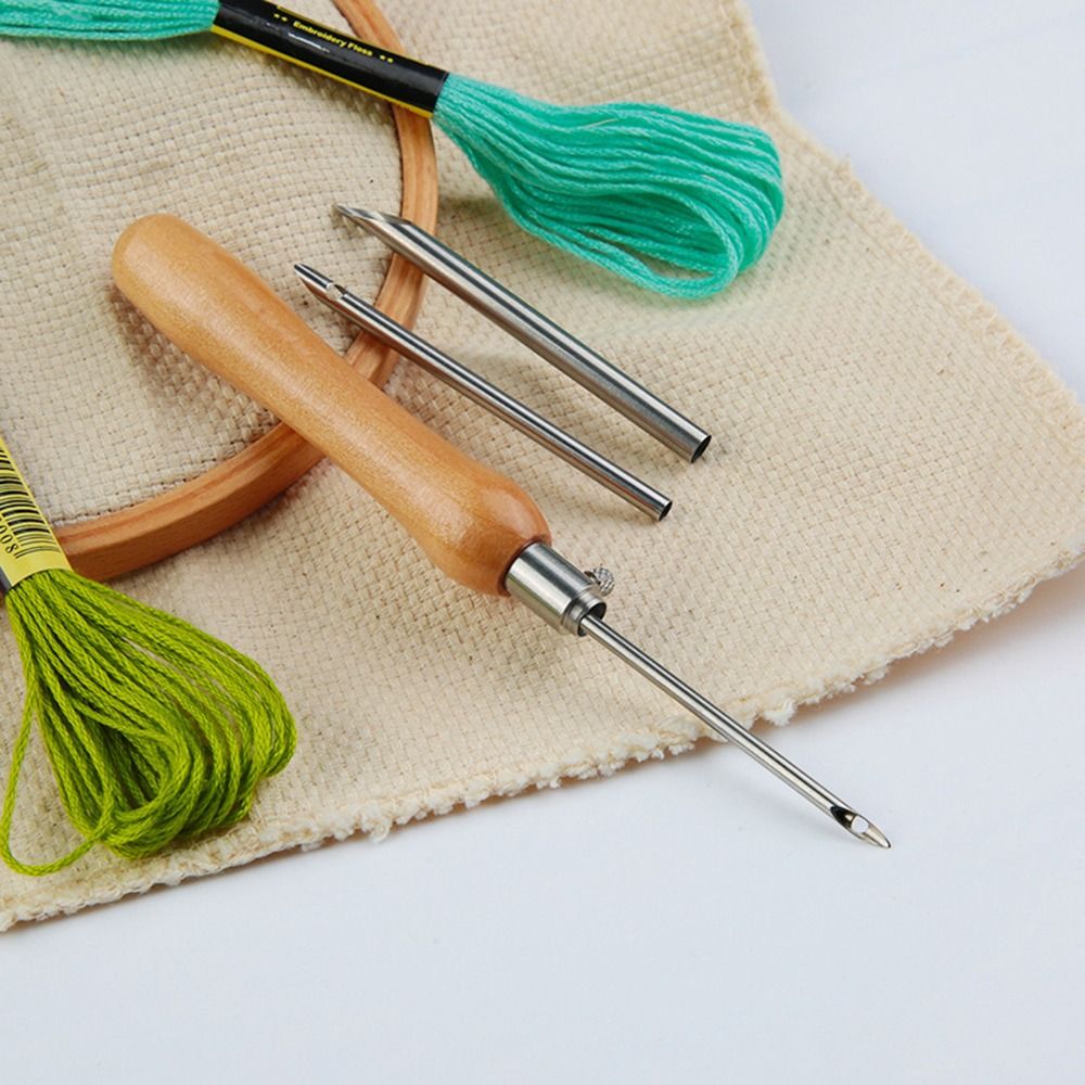 5Pcs 2.5mm/3.5mm/5mm Punch Nee - đánh giá và giá Punch Needle Kit