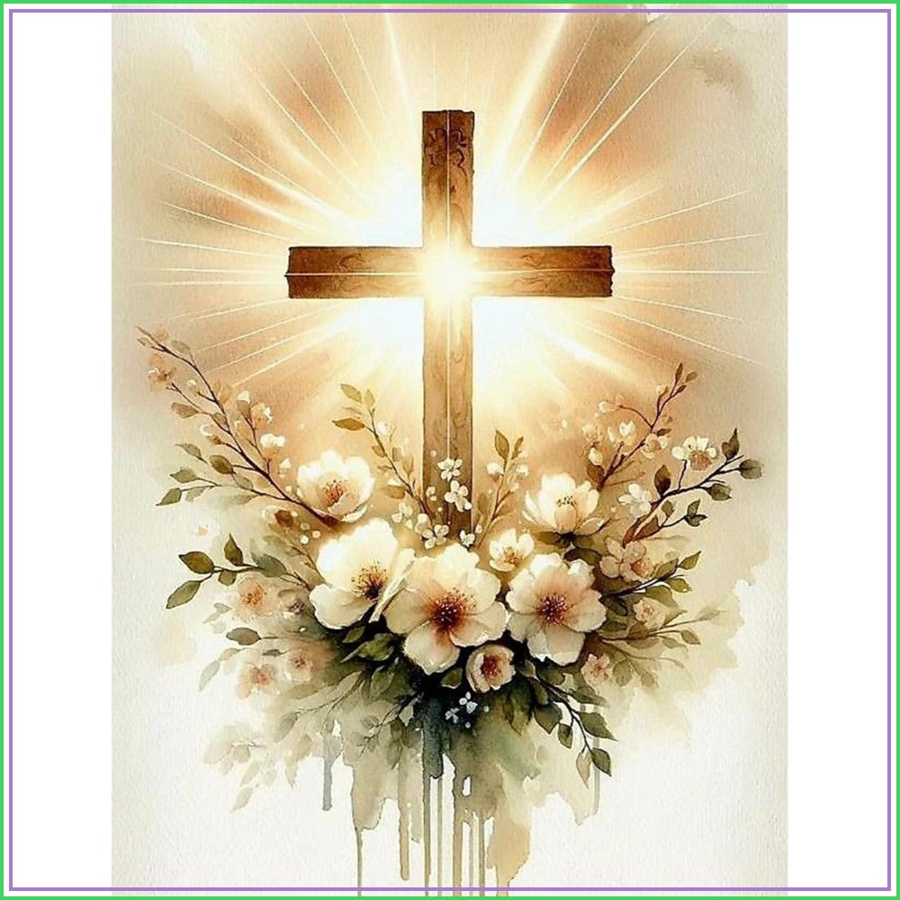 Religious Cross Diamond Art Ki - đánh giá và giá Art Craft Kits